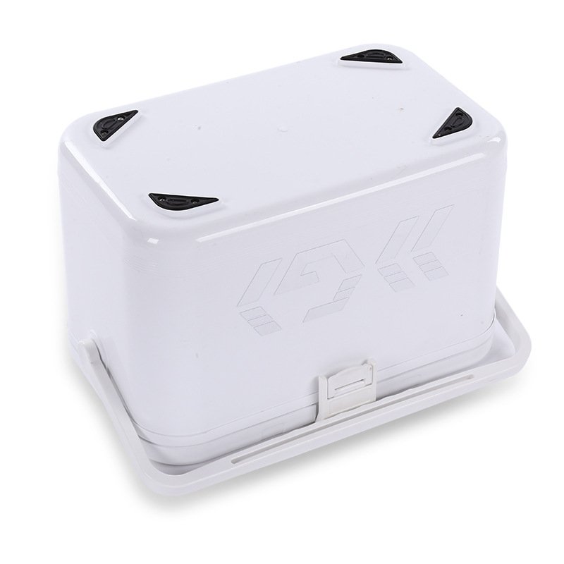 A coronary vaccine box, a cooler, a hot-fish box, an ultra-light, multi-purpose shrimp box, a fishing bait box